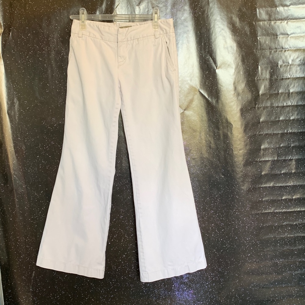 J.Crew- Chinos Cream Colored Pants size 2 Petite